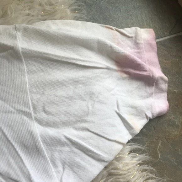 Vintage Logo Polo Shirt Kangaroo Pub Hong Kong Sz XL White Travel Foreign READ - Picture 4 of 7